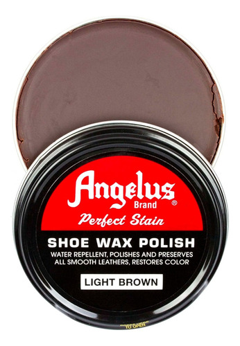 Cera Para Zapatos Angelus Light Brown