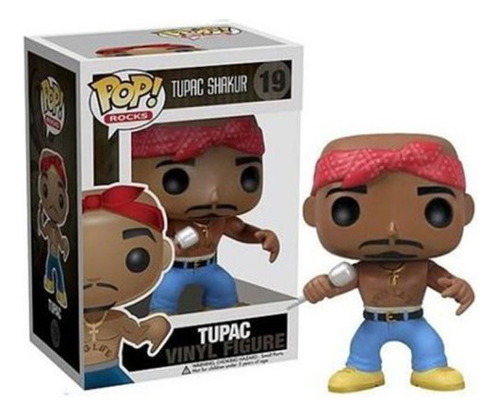 Funko Tupac Shakur #19 Rap Hip Hop Artista Pop Rocks! 