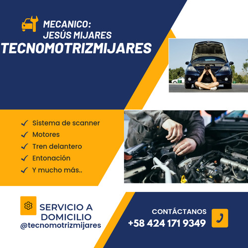 Servicio De Mecánica. Taller En Baruta, También A Domicilio 