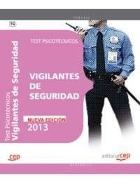 Libro Vigilantes De Seguridad. Test Psicotã©cnicos