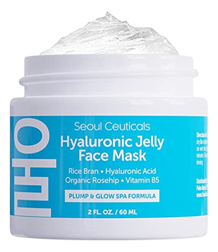Korean Skin Care Hyaluronic Acid Jelly Mask - Korean Face Ma
