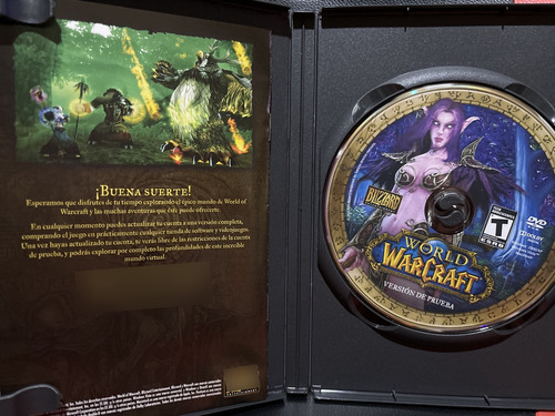 World Of Warcraft Versión De Prueba Computadora (Usado)