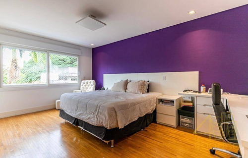 Imagem 11 de 25 de Casa De Condomínio Na Rua Laplace, 802, Brooklin. 450 M², Fino Acabamento, Piscina, Área Gourmet, 4 Suítes E 6 Vagas. Boulevard Laplace - Ca0563
