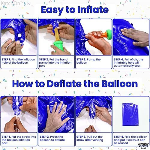Globo Azul Número Uno Para Primer Cumpleaños, 40 Pulgadas.