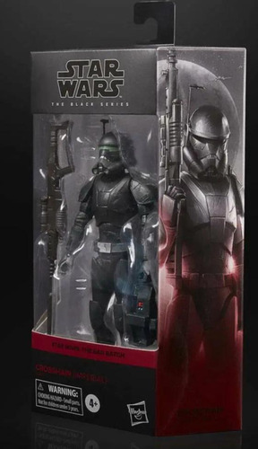 Figura Crosshair Clone, Star Wars, Black Series, Bad Batch