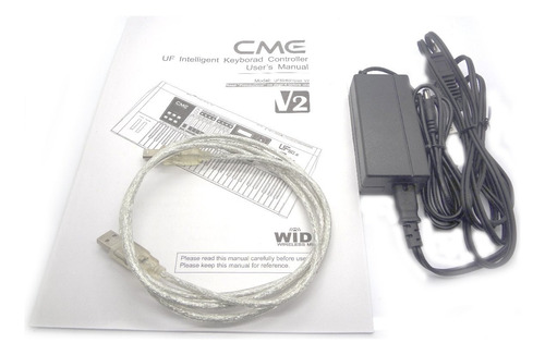 Cme Teclado Controlador Midi Usb 76 Teclas Uf70 V2 Bivolt