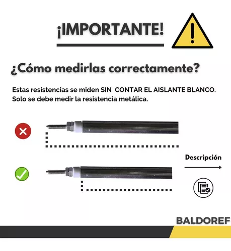 Resistencia Horno Electrico 41 Cm X 4 Unidades