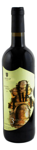 Vino Tinto Cava 57 Tres Avisos Malbec Syrah 750 Ml