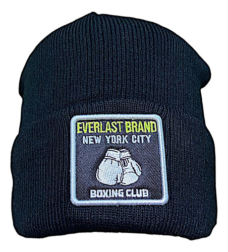 Gorro Everlast Original Hombre Mujer Invierno 13813 Negro