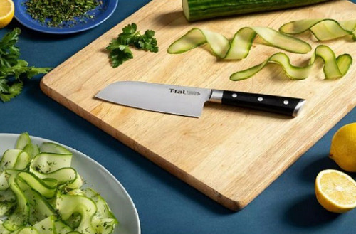 Cuchillo Santoku Acero Inox, Ice Force, Tefal, K2820664