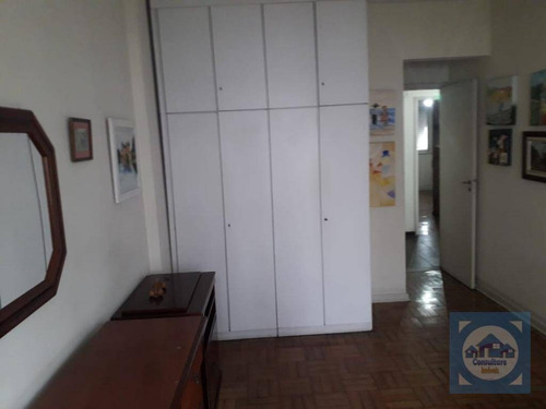Imagem 9 de 21 de Apartamento Com 3 Dormitórios À Venda, 142 M² Por R$ 548.000,00 - Boqueirão - Santos/sp - Ap5399