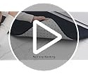 Smiry Memory Foam Bath Mat 24x16, Extra Suave Y Absorbente,