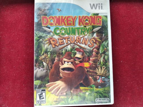 Donkey Kong Country Returns ( Nintendo Wii )  10v    \(^o^)/