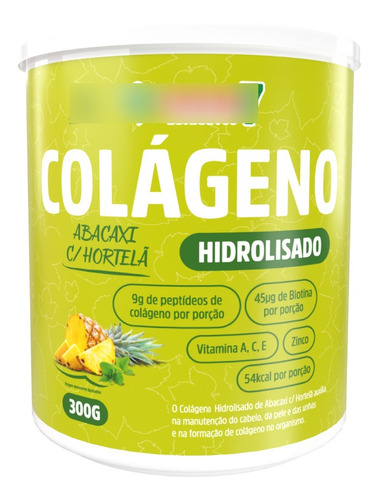 Colágeno Hidrolisado + Biotina Abacaxi Hortelã - Videira 7