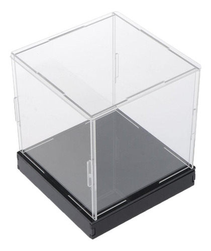 Caja De Exhibición De Acrílico Transparente De 2 Piezas,