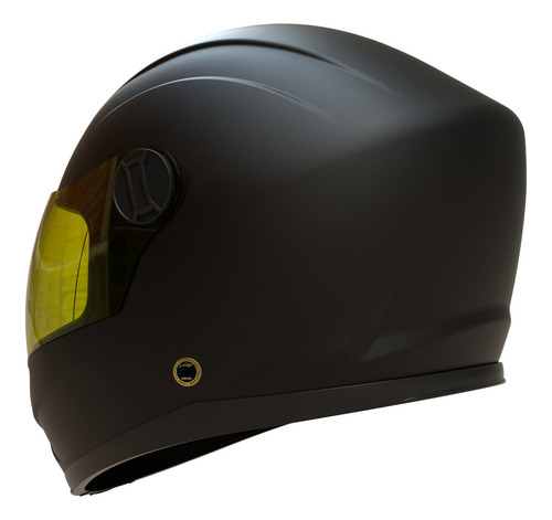 Casco Moto Vertigo Vintage Retro Full Face Gold Ed.gravedadx