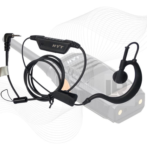 Kit 9 Fone Ptt Microfone Rádio Resistent Hytera Tc320 T210br