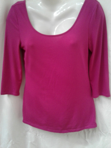 Remera Bucito Dama Old Navy Fucsia Talle M Impecable