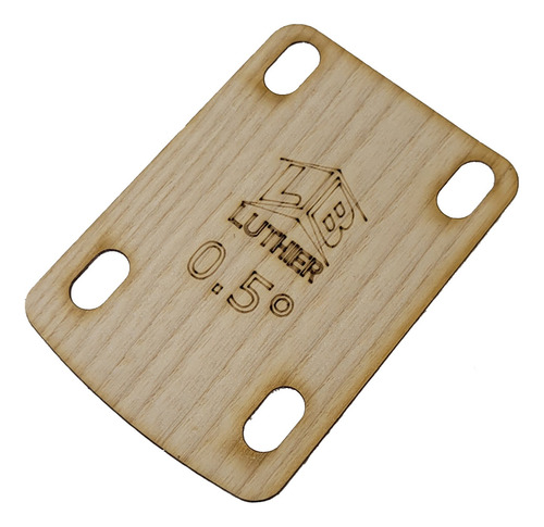 Shim Neck En Angulo 0.5º Lb Luthier. Tipo Stratocaster