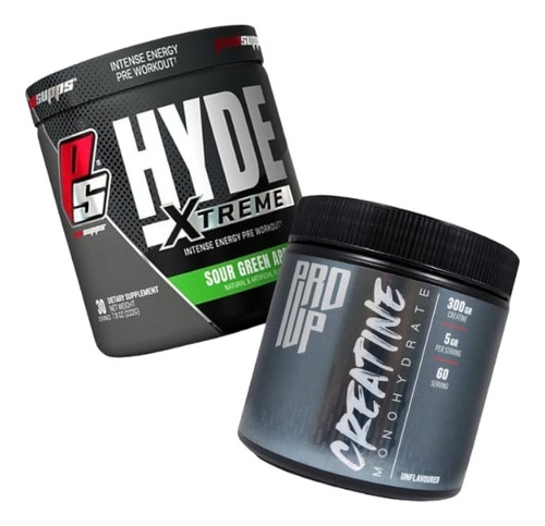 Pack Hyde Xtreme Green Apple Y Creatina Pro Up 300gr