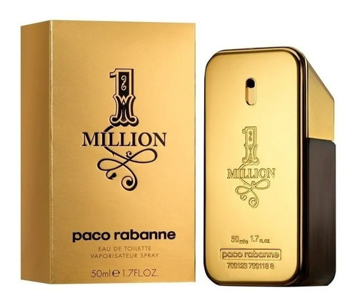 Perfume Paco Rabanne Edt One Million Hombre 50ml.original