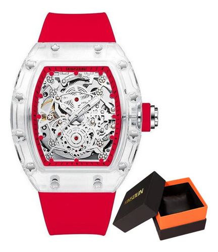 Reloj Con Calendario Luminoso Hueco Kimsdun K-2015b