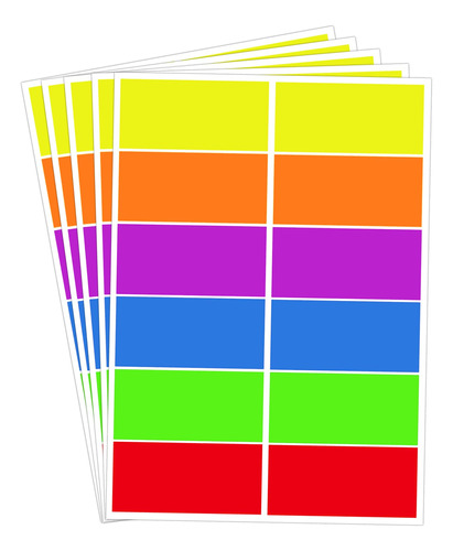 Etiqueta Codigo Color 3 1,5  Inventario Mudanza Para Caja