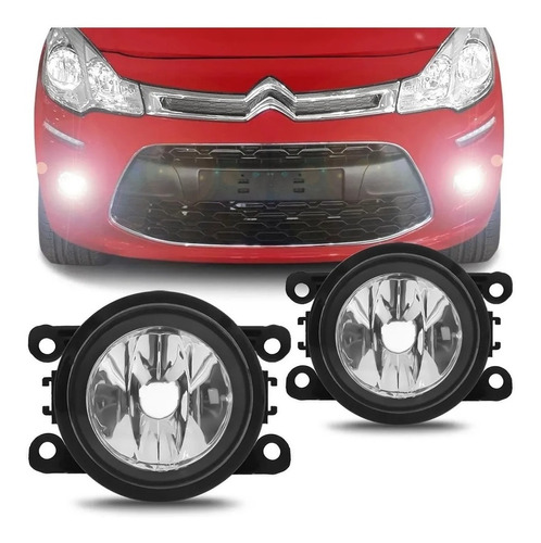 Juego Faros Auxiliar Antiniebla P/ Citroën C3 2016 2018 2019