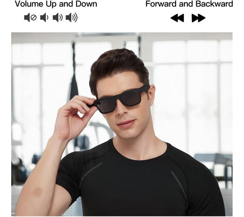 Oho Sunshine Gafas Inteligentes Polarizadas Bluetooth Oho Sunshine Elite Negro A Elegir Negro Negro