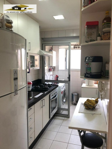Apartamento A Venda No Bairro Cambuci Em São Paulo - Sp. - Aps537-1