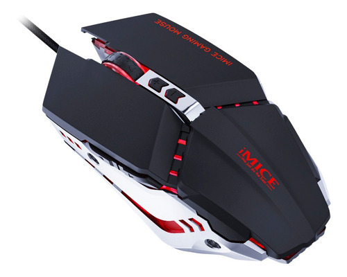 Mouse Gamer Rgb Imice T80 3200 Dpi Iluminado Maus Gamer