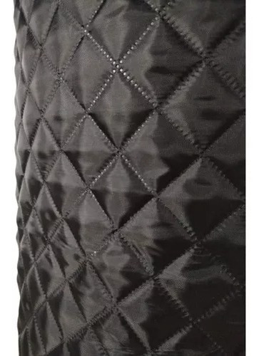 Forro Capitonado Negro Termobondeado 6mts X 1.5mts Alto