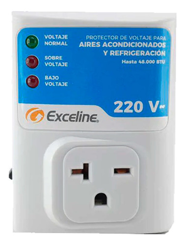 Protector De Voltaje Exceline Para Aire Y Refrigeración 220v