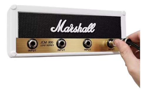 Porta Llaves Marshall Amplificador Para Pared + 4 Llaveros De Plug GENERICO