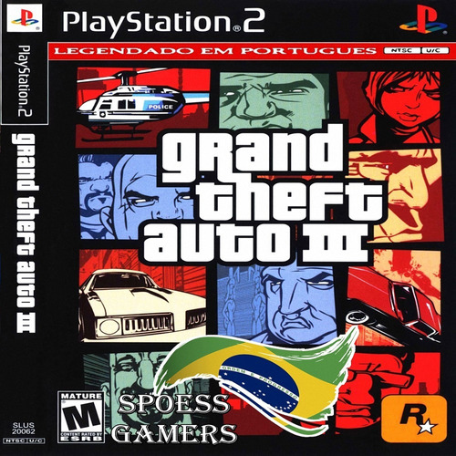 Gta 3 Portugues  Ps2 Grand Theft Auto Patch Me