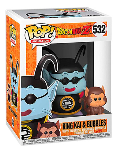 Figura de acción Rey Kai Y Bubbles Pop! 36406 de Funko Pop!