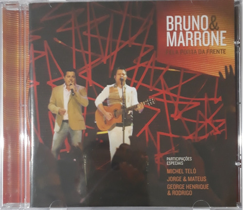 Cd Bruno E Marrone - Pela Porta Da Frente 