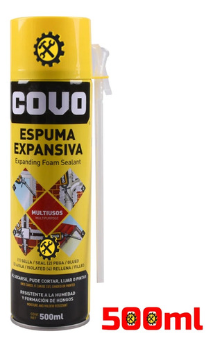 Espuma Expansiva Covo 500ml De Poliuretano