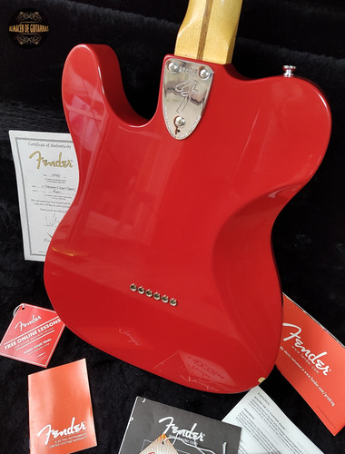 Fender Telecaster Custom 72 Custom Shop Dakota Red Diestro Dakota Red Maple (Usado)