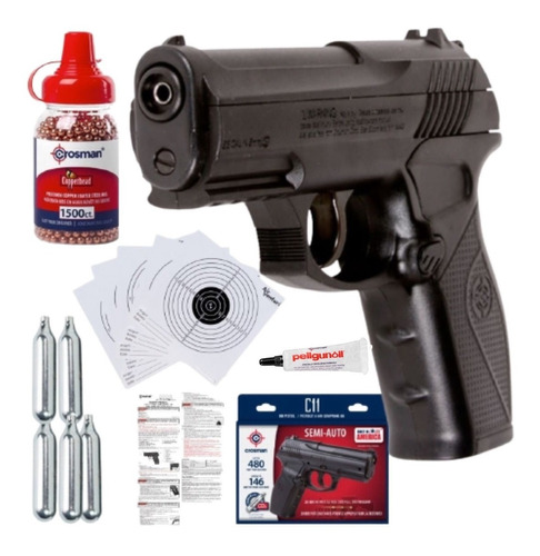 Marcadora Crosman C11 Bb Gun .177  Bbs Paquete  Xchws C