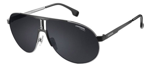 Lentes Carrera Hombre 1005/s Ti7ir Gris Negro Matte Ruthenio Color Negro-Gris Diseño Ocean