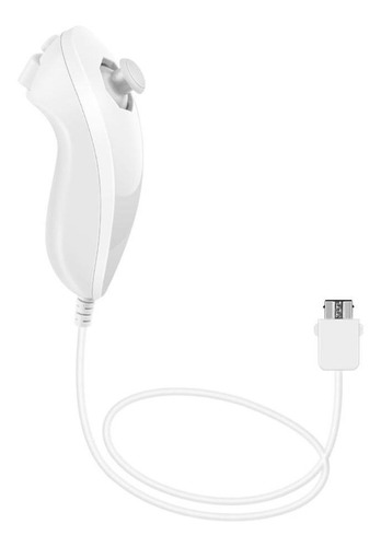 Joystick inalámbrico Nintendo Nunchuk blanco