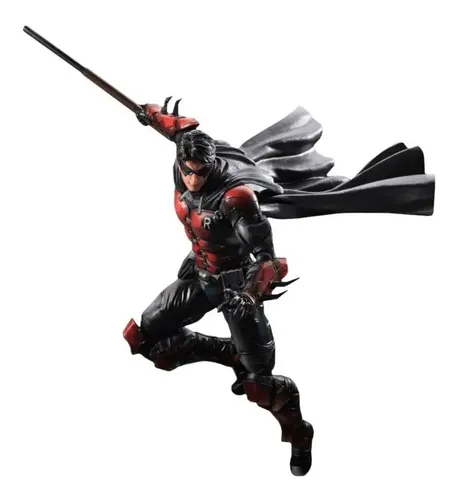 Robin Arkham Origins Batman Play Arts Kai 1/8 Original | MercadoLivre