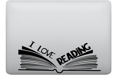 Adesivo Para Notebook Amor Por Livros E Leitura