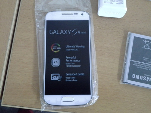 Samsung Galaxy S4 Mini Blanco  4g Lte Liberado Nuevo Sin Uso