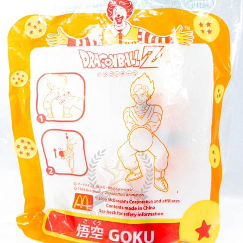 Dragon Ball Mcdonalds 2006 Goku 1  Golden Toys