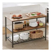 Comprar Mueble Auxiliar De Cocina Multiusos Tu Mesita Vincent Marrón