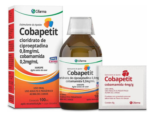 Cobapetit Estimulante De Apetite Xarope 100ml