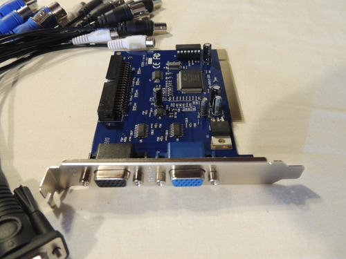 Placa De Captura Surveillance System 16 Câmeras Dvr 250 Pci