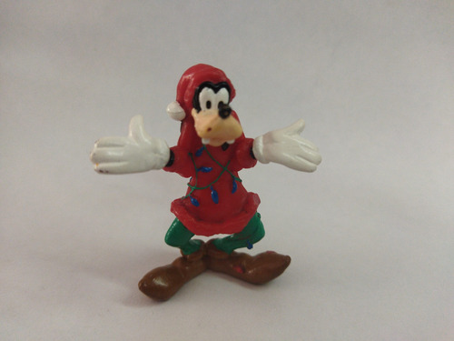 Disney Goofy Navidad Figura Retro